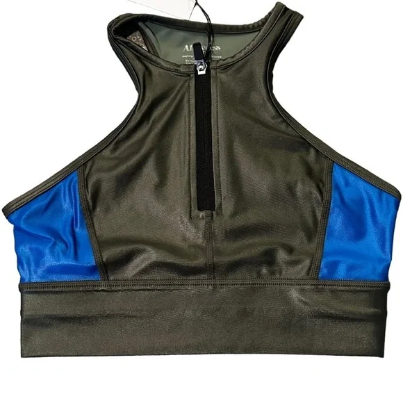 New with tags All Access Zip Front Racer Bra Size: XS - Picture 5 of 12